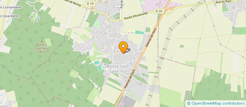 localisation de l'entreprise MONSIEUR WILFRID PREAU  BOISSY-SOUS-SAINT-YON