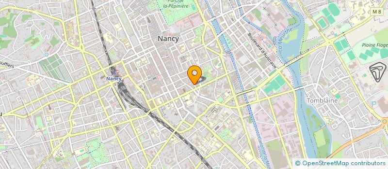 localisation de l'entreprise MONSIEUR WILFRID RAMBAUD  NANCY