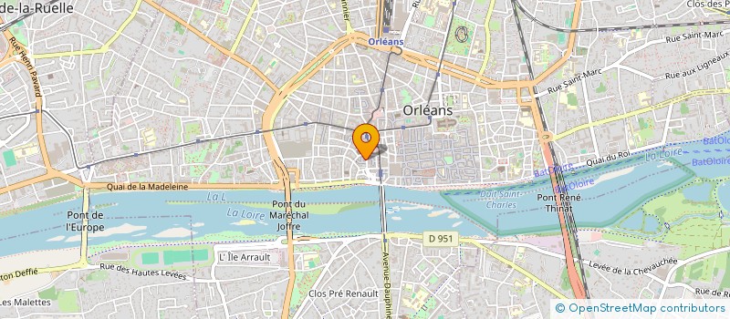 localisation de l'entreprise MONSIEUR WILFRID RANNI à ORLEANS