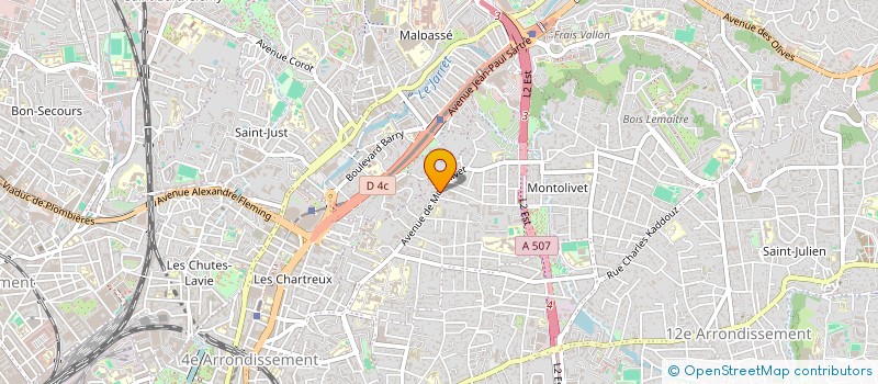 localisation de l'entreprise MONSIEUR WILFRID RAPANAKIS-BOURG à MARSEILLE