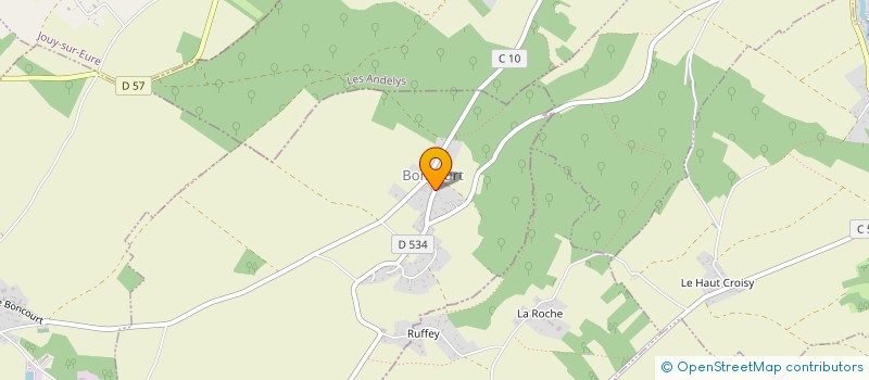 localisation de l'entreprise MONSIEUR WILFRID TRAORE  BONCOURT