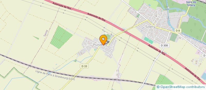 localisation de l'entreprise MONSIEUR WILFRID VIGNON  PUISIEULX