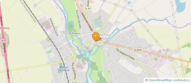 localisation de l'entreprise MONSIEUR WILFRID WOLLENSACK  VIERZON