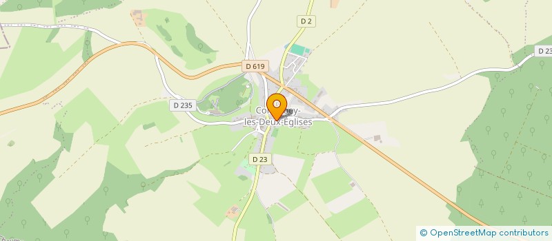 localisation de l'entreprise MONSIEUR WILFRID ZWALD à COLOMBEY LES DEUX EGLISES