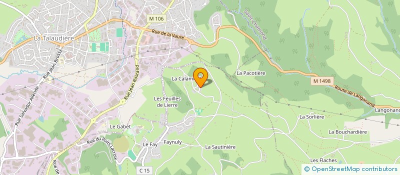 localisation de l'entreprise MONSIEUR WILFRIED ABDELKADER  SAINT-JEAN-BONNEFONDS