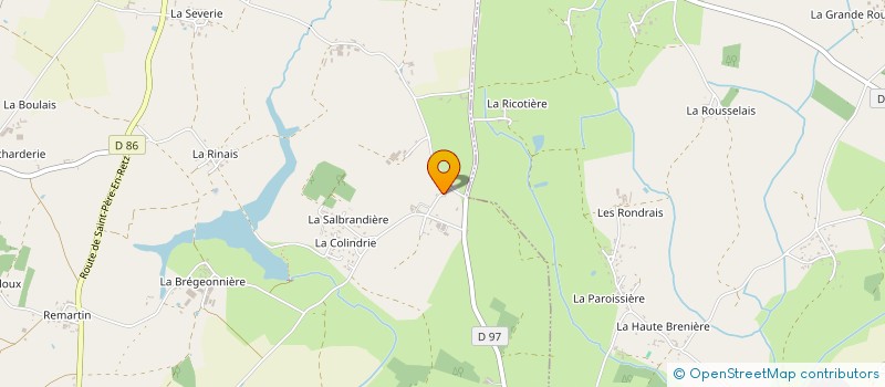 localisation de l'entreprise MONSIEUR WILFRIED ALLAIS  PORNIC