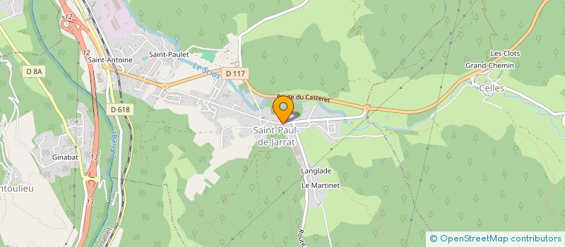 localisation de l'entreprise MONSIEUR WILFRIED BARENNES à SAINT-PAUL-DE-JARRAT