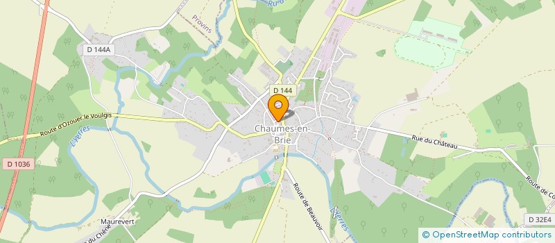 localisation de l'entreprise MONSIEUR WILFRIED BARRE  CHAUMES-EN-BRIE