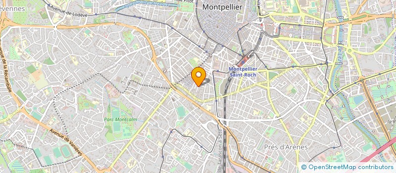 localisation de l'entreprise MONSIEUR WILFRIED BAUDOUIN à MONTPELLIER