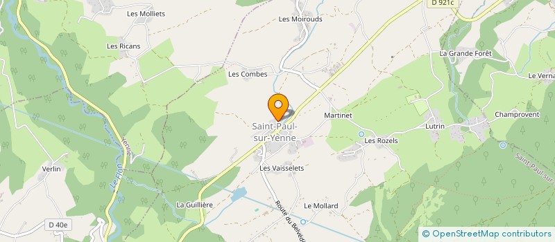 localisation de l'entreprise MONSIEUR WILFRIED BENARD  BILLIEME