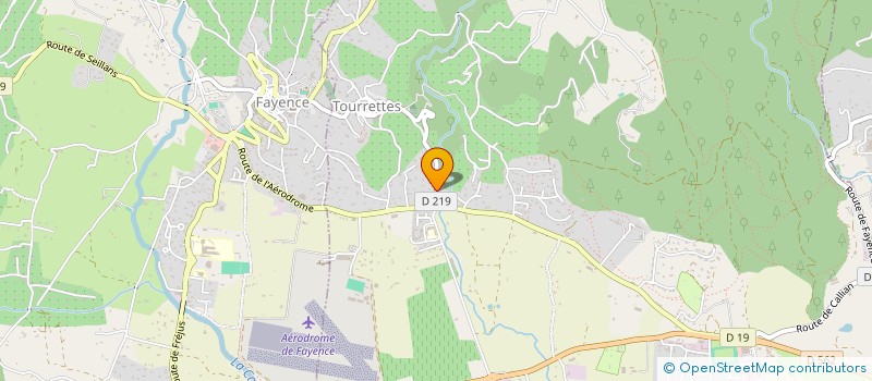 localisation de l'entreprise MONSIEUR WILFRIED BIERLA  TOURRETTES