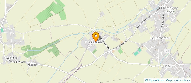 localisation de l'entreprise MONSIEUR WILFRIED BODET à CHAMPIGNY EN ROCHEREAU