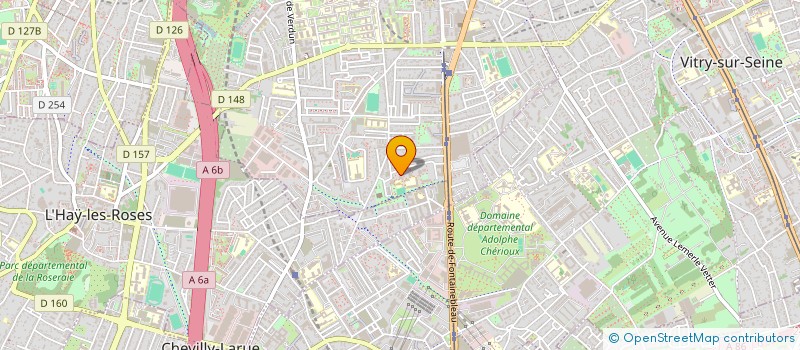 localisation de l'entreprise MONSIEUR WILFRIED BOUCHERON  VILLEJUIF