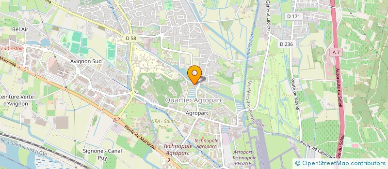 localisation de l'entreprise MONSIEUR WILFRIED BOUTTEFEUX  AVIGNON