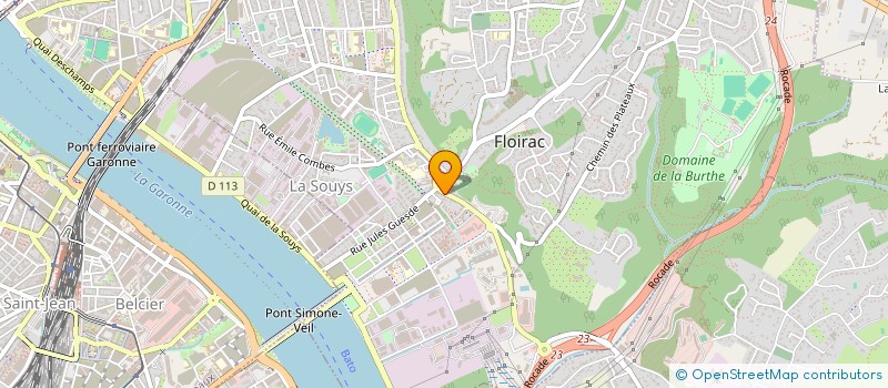 localisation de l'entreprise MONSIEUR WILFRIED BRAUD à FLOIRAC