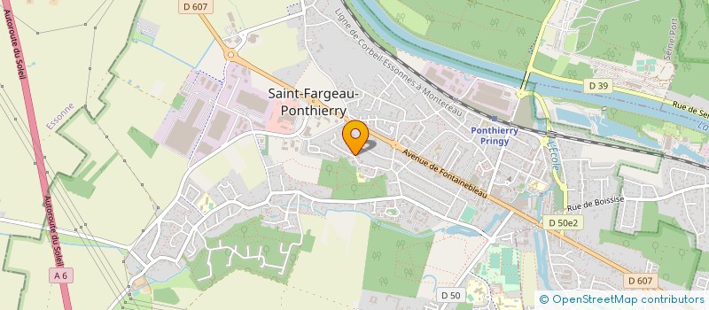 localisation de l'entreprise MONSIEUR WILFRIED CABARRUS  SAINT-FARGEAU-PONTHIERRY