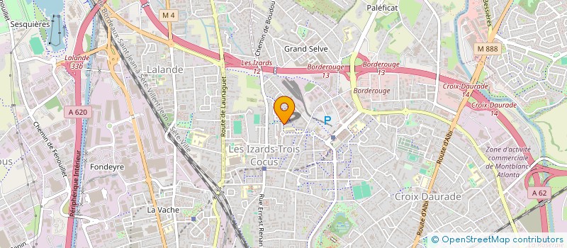 localisation de l'entreprise MONSIEUR WILFRIED-CLEMENT VOTTE à TOULOUSE