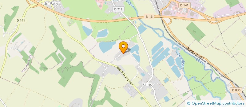 localisation de l'entreprise MONSIEUR WILFRIED COPLO  FAINS