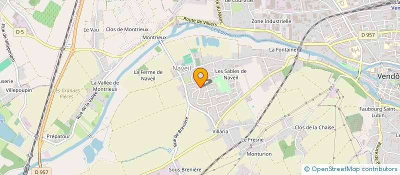 localisation de l'entreprise MONSIEUR WILFRIED COUVRAT  NAVEIL