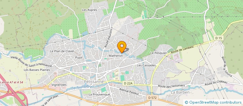 localisation de l'entreprise MONSIEUR WILFRIED DAGNIAUX  PELISSANNE