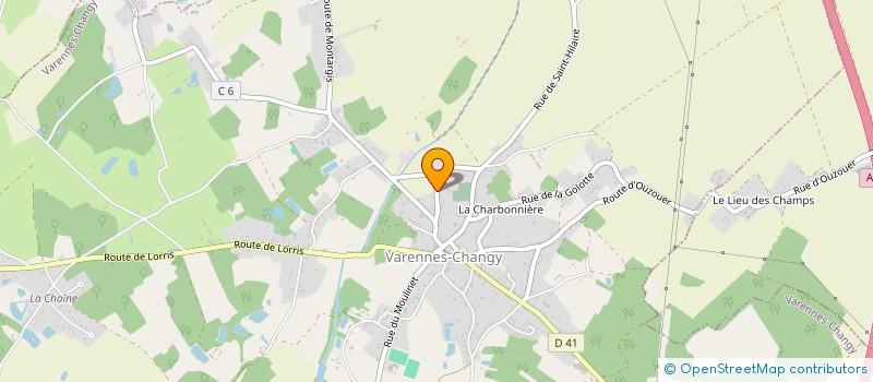 localisation de l'entreprise MONSIEUR WILFRIED DUFRAISSE à VARENNES-CHANGY