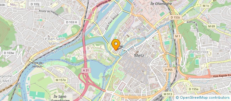 localisation de l'entreprise MONSIEUR WILFRIED DURAND  METZ