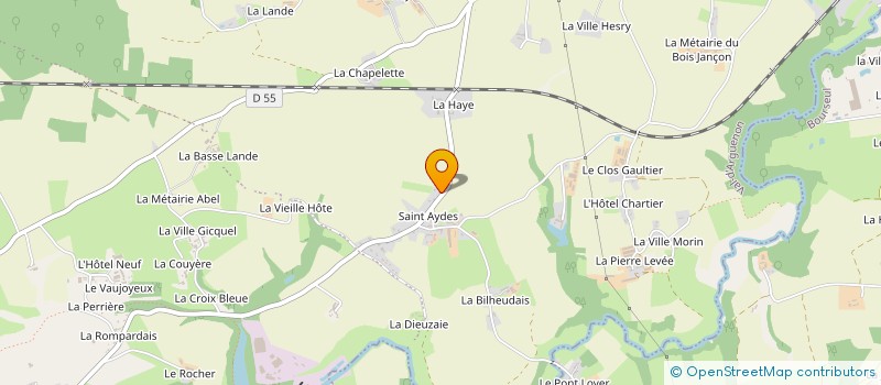 localisation de l'entreprise MONSIEUR WILFRIED ESNAULT  PLUDUNO