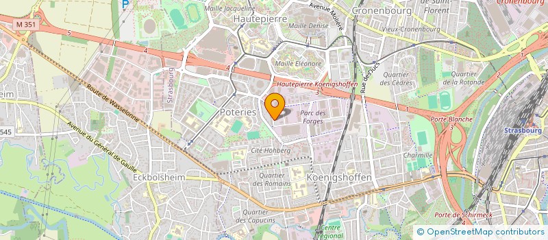 localisation de l'entreprise MONSIEUR WILFRIED FANTODJI DAYE à STRASBOURG