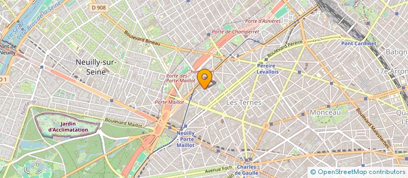 localisation de l'entreprise MONSIEUR WILFRIED FORSTER à PARIS