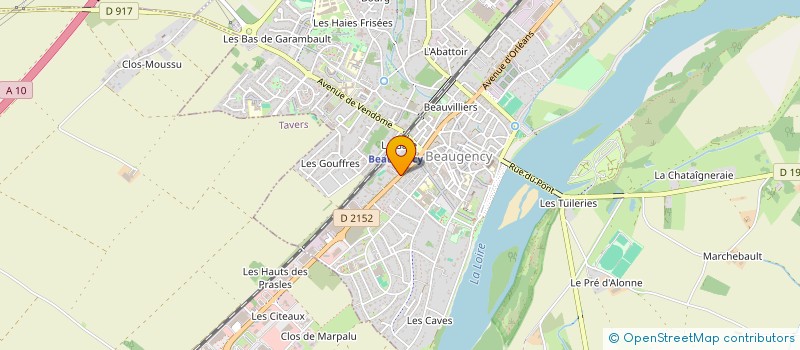 localisation de l'entreprise MONSIEUR WILFRIED FRANCO-SANCHEZ à BEAUGENCY