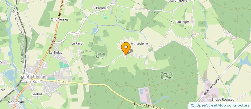 localisation de l'entreprise MONSIEUR WILFRIED GAILLARD  VAL-REVERMONT