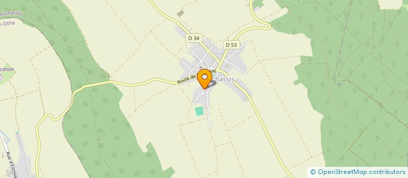 localisation de l'entreprise MONSIEUR WILFRIED GATOUILLAT  VAUCHASSIS