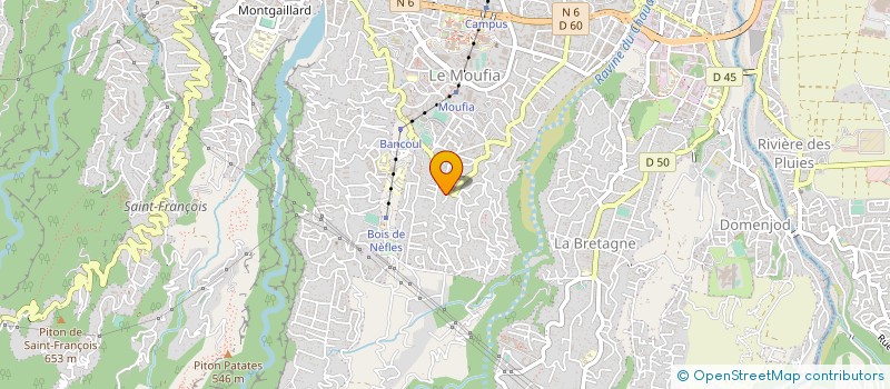 localisation de l'entreprise MONSIEUR WILFRIED GAUVIN à SAINT-DENIS