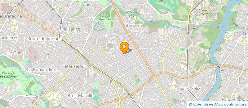 localisation de l'entreprise MONSIEUR WILFRIED GERVIER  NANTES