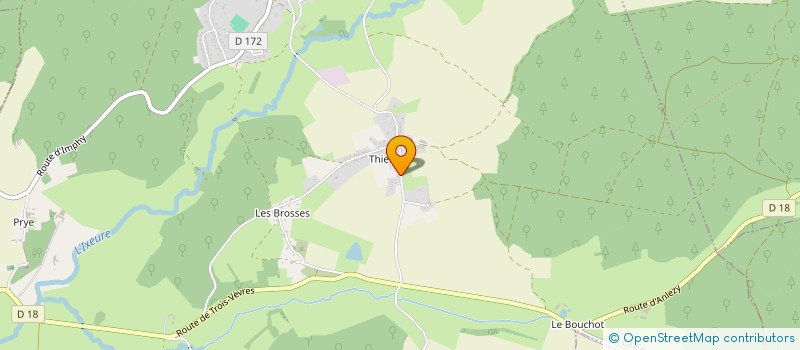 localisation de l'entreprise MONSIEUR WILFRIED GIRARD  LA FERMETE