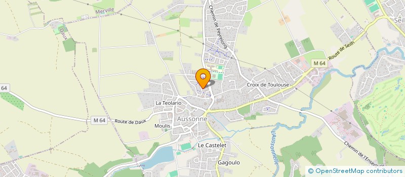 localisation de l'entreprise MONSIEUR WILFRIED GRUDZIEN à AUSSONNE