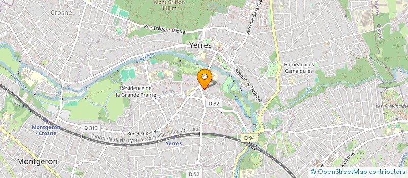 localisation de l'entreprise MONSIEUR WILFRIED HARDY  YERRES