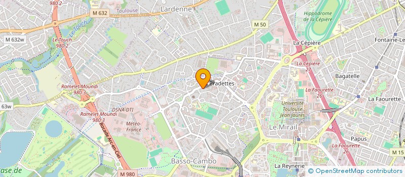 localisation de l'entreprise MONSIEUR WILFRIED HOARAU à TOULOUSE
