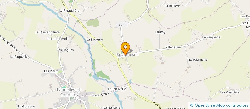 localisation de l'entreprise MONSIEUR WILFRIED HONORE à NOUES DE SIENNE