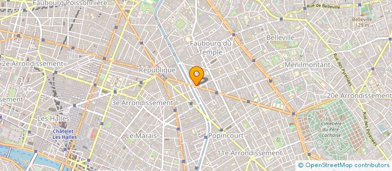 localisation de l'entreprise MONSIEUR WILFRIED HOUART  PARIS