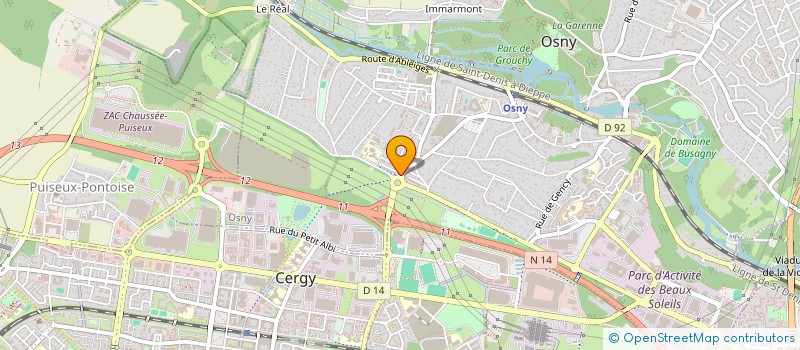 localisation de l'entreprise MONSIEUR WILFRIED JEANNET  CHATEAU-LA-VALLIERE