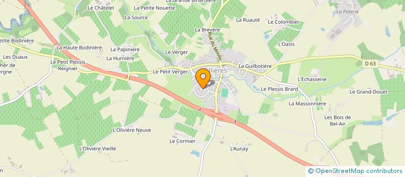 localisation de l'entreprise MONSIEUR WILFRIED LE BOULER à SEVREMOINE