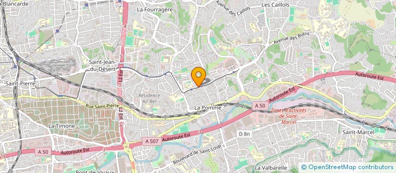 localisation de l'entreprise MONSIEUR WILFRIED LEOVILLE  MARSEILLE