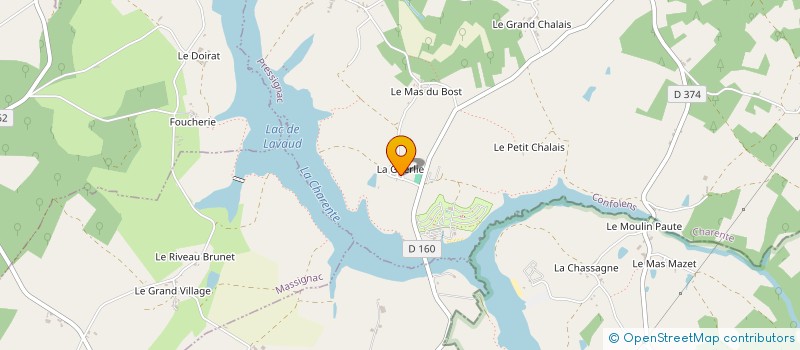localisation de l'entreprise MONSIEUR WILFRIED LORRAIN à PRESSIGNAC