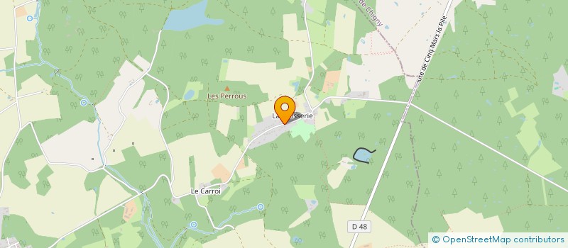 localisation de l'entreprise MONSIEUR WILFRIED LOYAU  MAZIERES-DE-TOURAINE