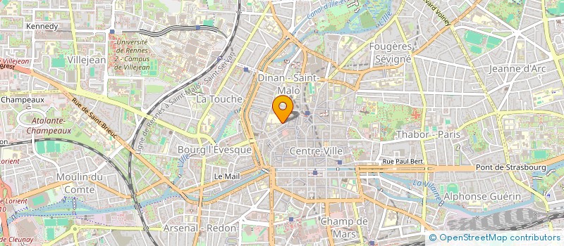 localisation de l'entreprise MONSIEUR WILFRIED MACKOWIAK  RENNES