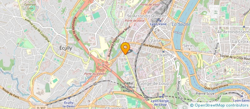 localisation de l'entreprise MONSIEUR WILFRIED MALLET  LYON