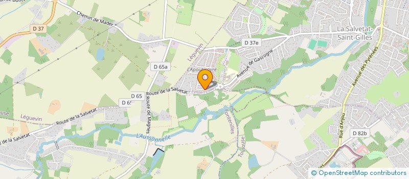 localisation de l'entreprise MONSIEUR WILFRIED MAREK  LA SALVETAT-SAINT-GILLES