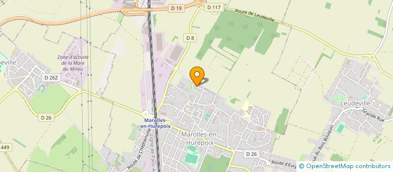 localisation de l'entreprise MONSIEUR WILFRIED MIATH à MAROLLES-EN-HUREPOIX