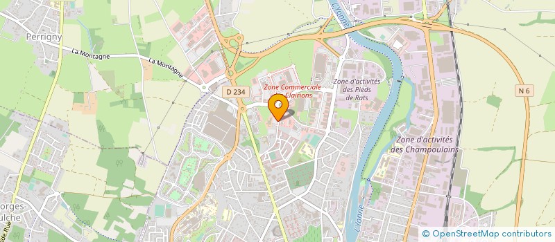 localisation de l'entreprise MONSIEUR WILFRIED MINVIELLE à AUXERRE